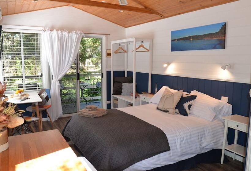 בית מלון כפרי Jervis Bay Cabins & Hidden Creek Campsite