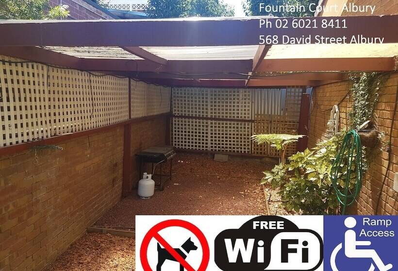 فندق على الطريق Fountain Court Motor Inn Albury