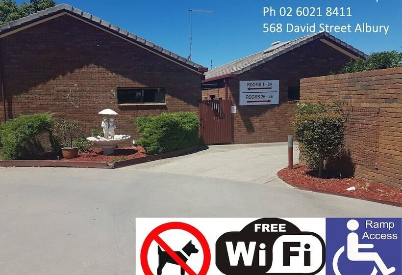 مُتل Fountain Court Motor Inn Albury