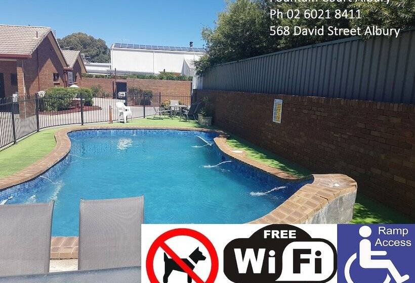 مُتل Fountain Court Motor Inn Albury
