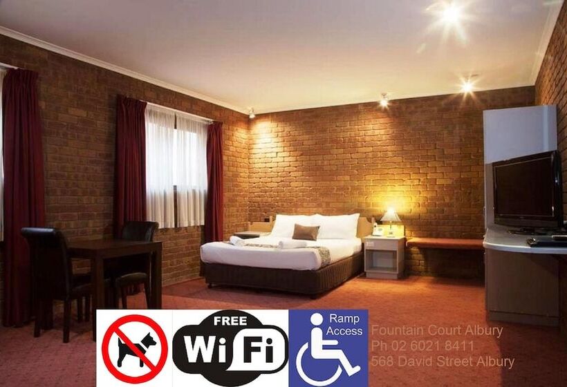 فندق على الطريق Fountain Court Motor Inn Albury