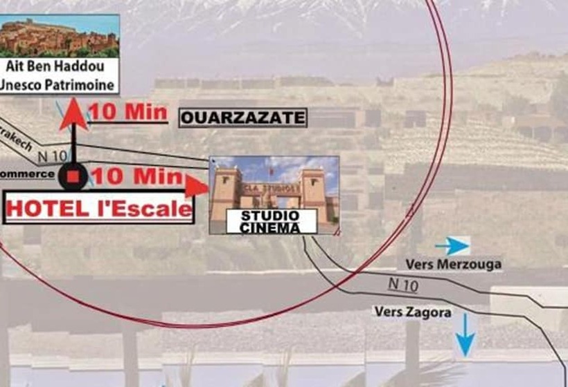 پانسیون Lescale De Ouarzazate