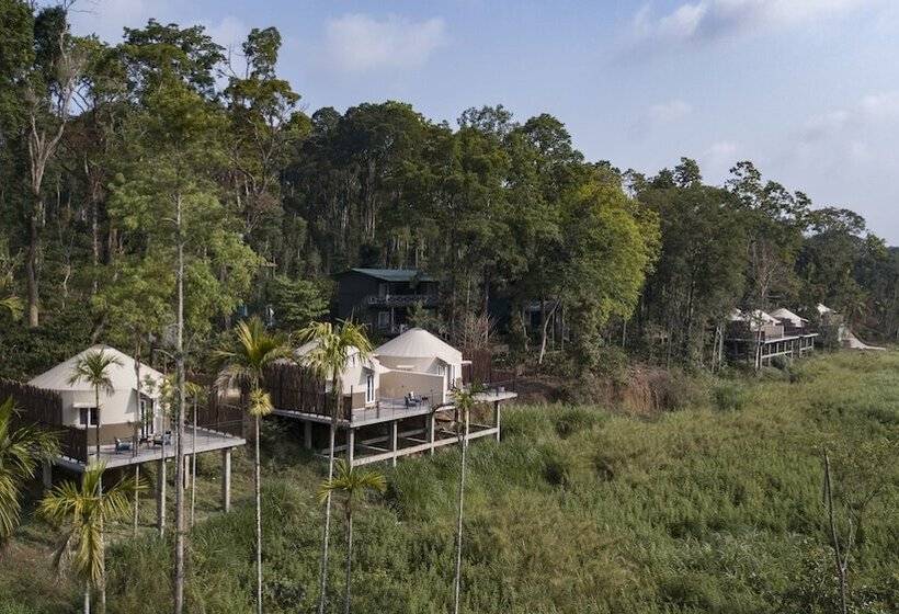 בית מלון כפרי Machaan Wilderness Lodge Nagarahole