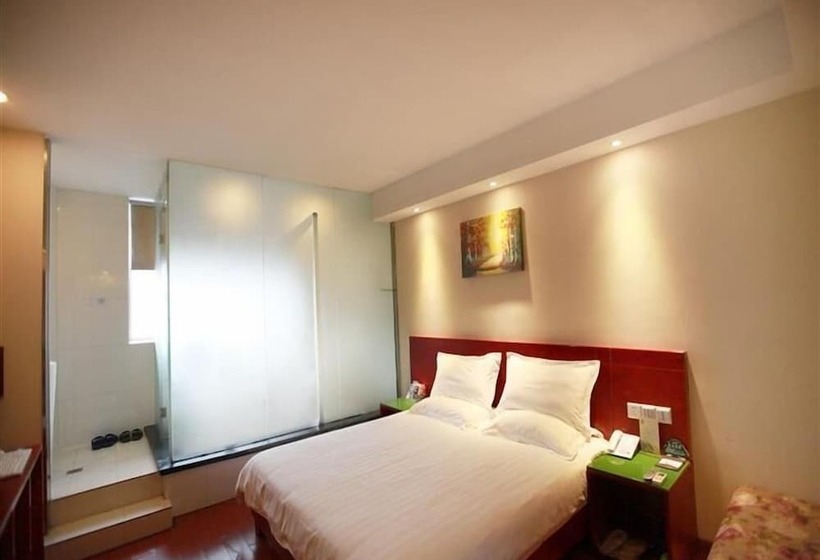 בית מלון כפרי Greentree Alliance Hefei Baohe District Nanqi Commercial Building