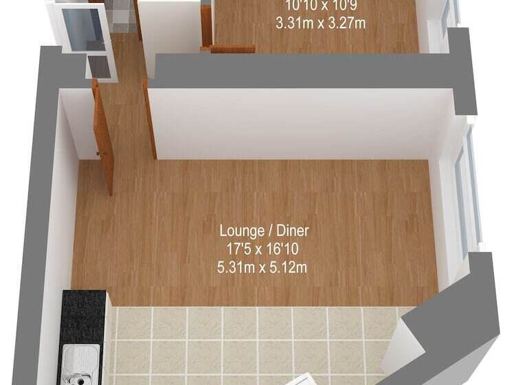 Comfortable Swindon Town Centre Apartments, Free Parking, Sleeps Up To 8