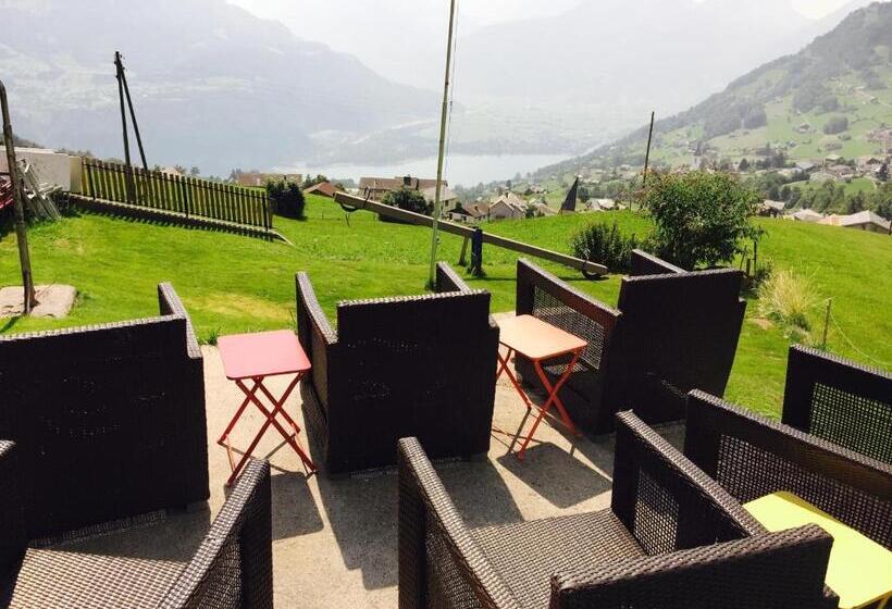 旅馆 Amdenlodge Berg Chalet In Amden Am Walenssee Event, Seminar, Ferienlager