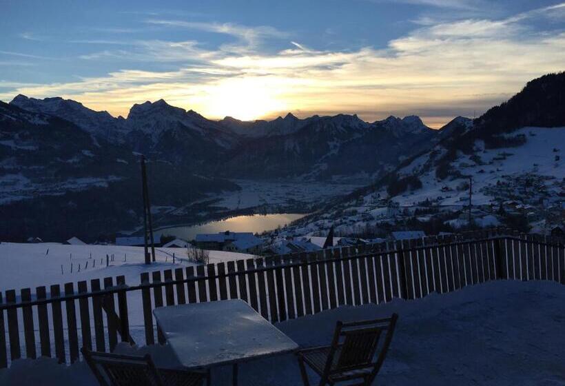 旅馆 Amdenlodge Berg Chalet In Amden Am Walenssee Event, Seminar, Ferienlager