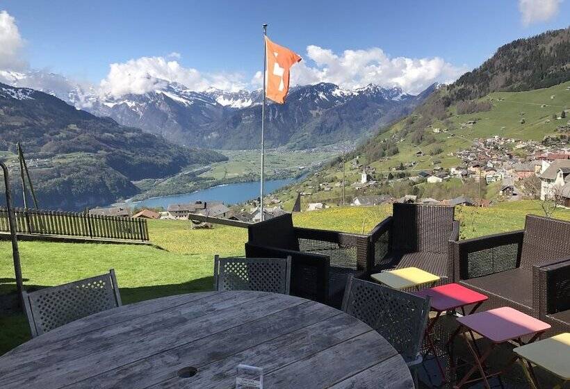 旅馆 Amdenlodge Berg Chalet In Amden Am Walenssee Event, Seminar, Ferienlager