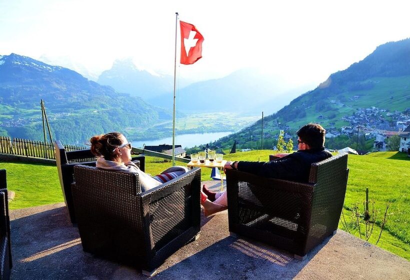 旅馆 Amdenlodge Berg Chalet In Amden Am Walenssee Event, Seminar, Ferienlager