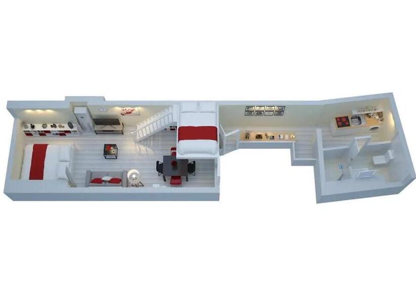 Free Parking   Self Checkin   Wifi   Duplex La Fusterie   Superbordeaux