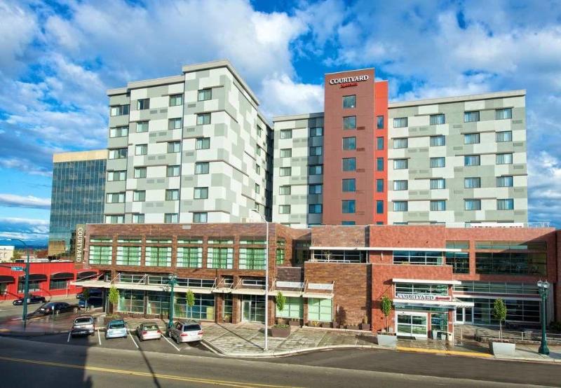 בית מלון כפרי Courtyard By Marriott Seattle Everett Downtown