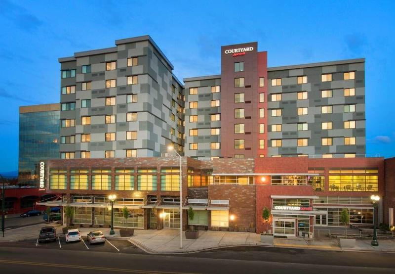 בית מלון כפרי Courtyard By Marriott Seattle Everett Downtown