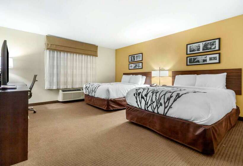 酒店 Sleep Inn & Suites Lincoln University Area