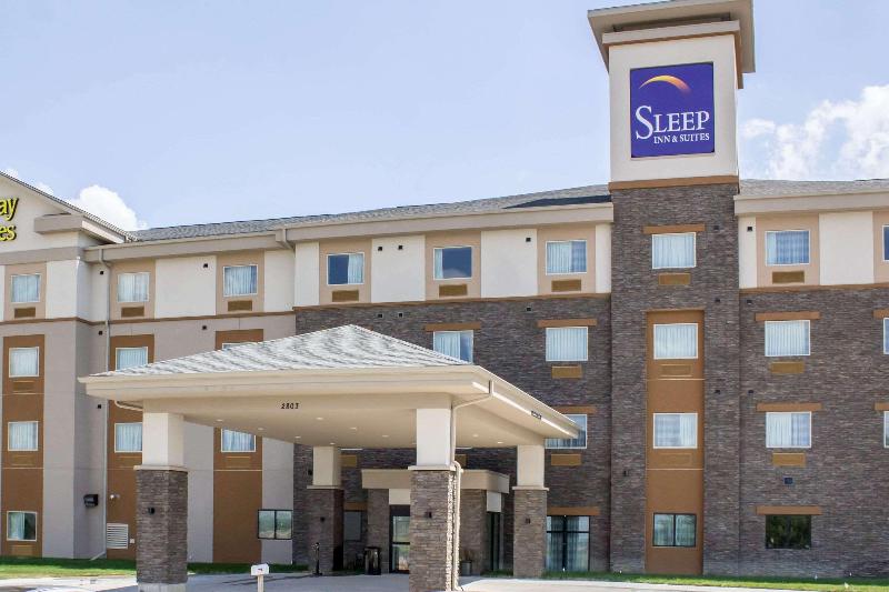 酒店 Sleep Inn & Suites Lincoln University Area