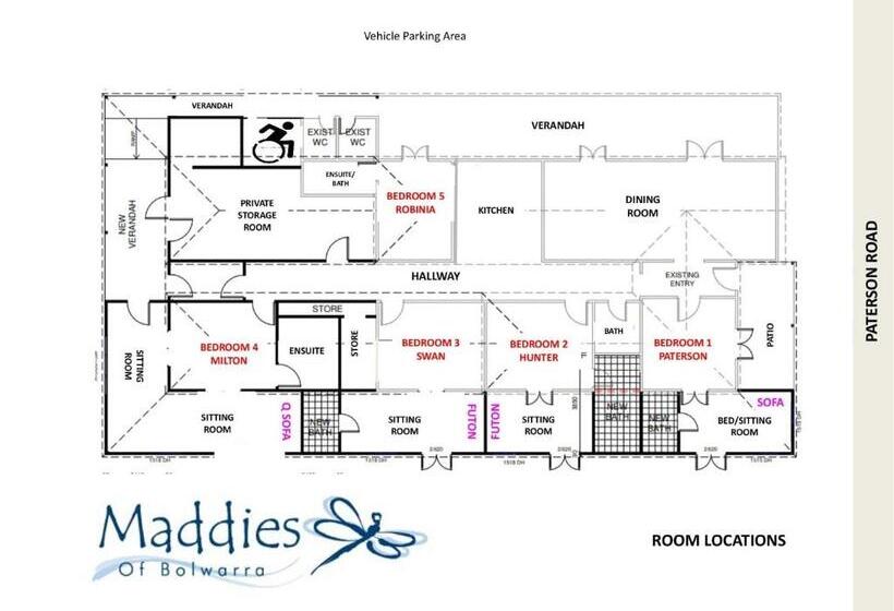 צימר Maddies Of Bolwarra