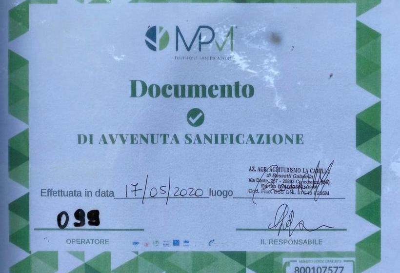 בית מלון כפרי Agriturismo La Camilla