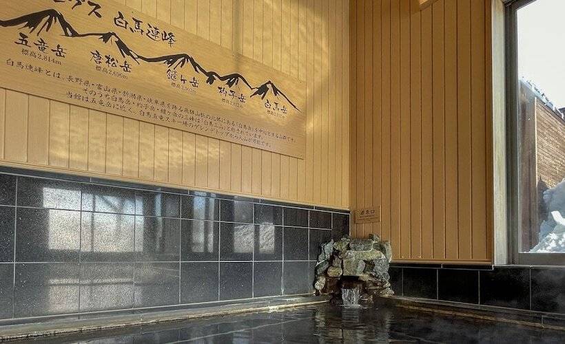 酒店 Hakuba Ryujin Onsen Ryokan Sui