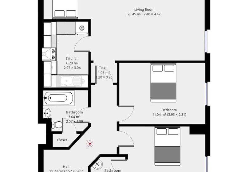 Apartment Wharf – Meridian Place