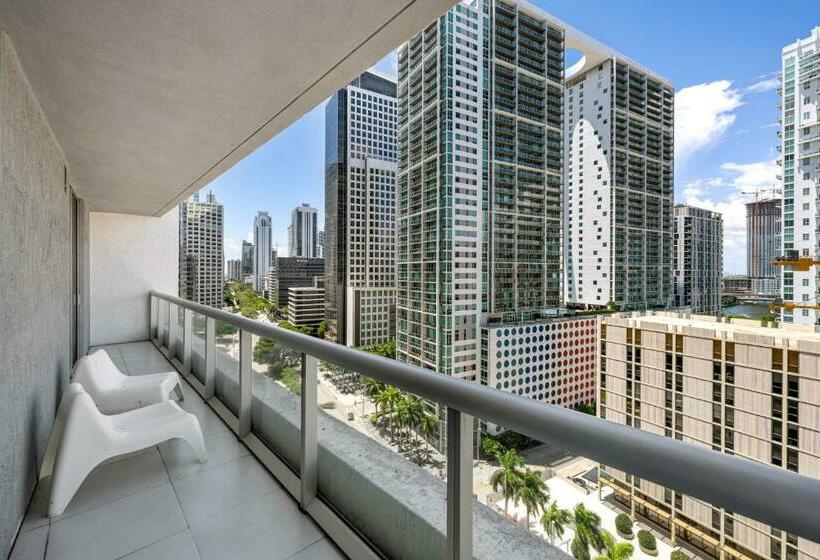 Icon Brickell Miami Condo In Downtown 2bd 2ba
