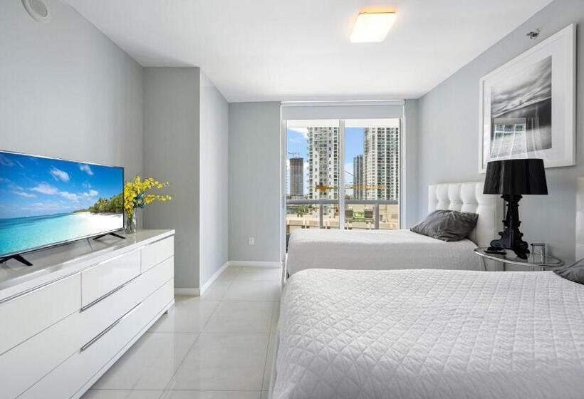 Icon Brickell Miami Condo In Downtown 2bd 2ba
