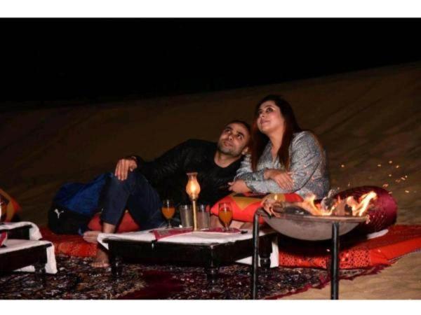 مبيت وإفطار Golden Rose Heritage Desert Safari Camp