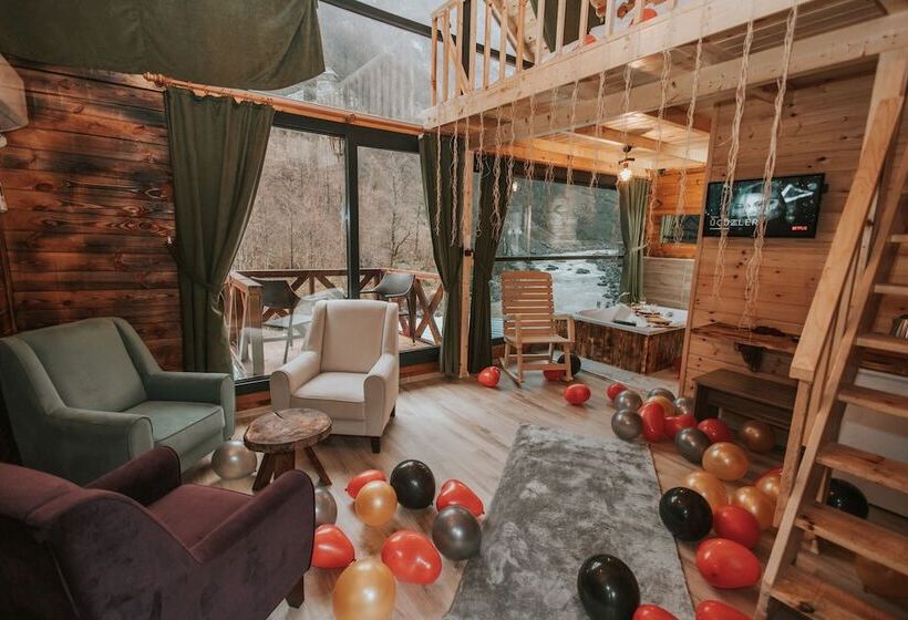 בית מלון כפרי Pınar Suit Bungalow