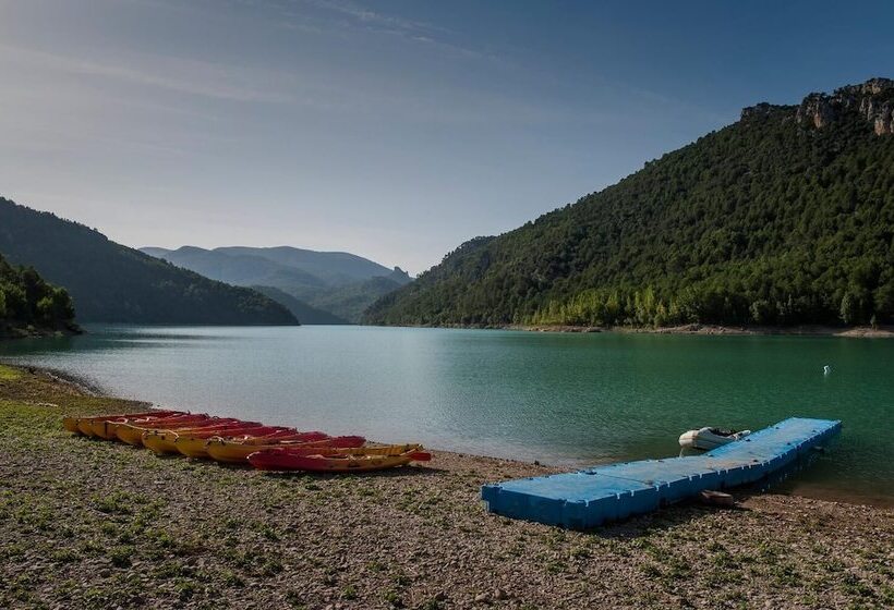 בית מלון כפרי Camping & Bungalows Liguerre De Cinca