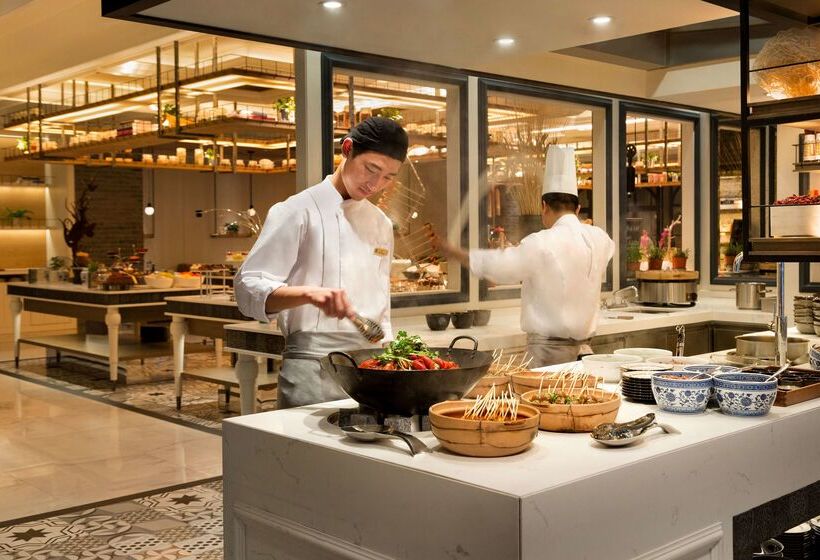 בית מלון כפרי Midtown Shangri La, Hangzhou   Around 5 Minutes Walking Distance To West Lake