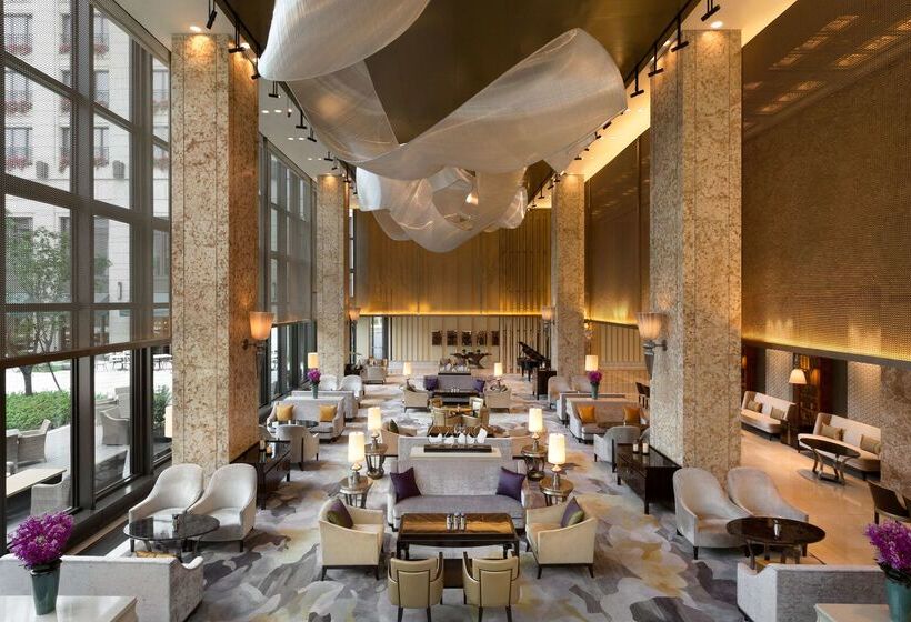 בית מלון כפרי Midtown Shangri La, Hangzhou   Around 5 Minutes Walking Distance To West Lake