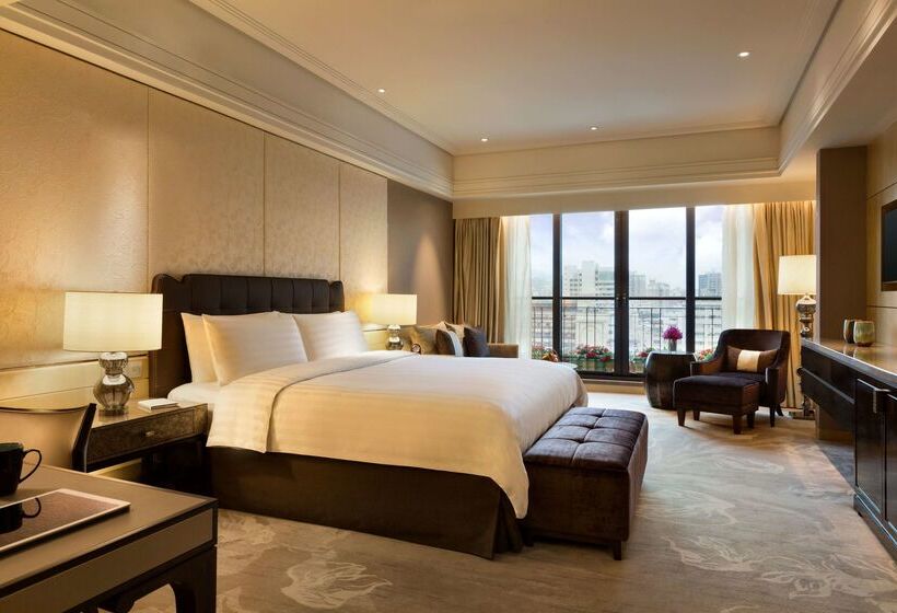 בית מלון כפרי Midtown Shangri La, Hangzhou   Around 5 Minutes Walking Distance To West Lake