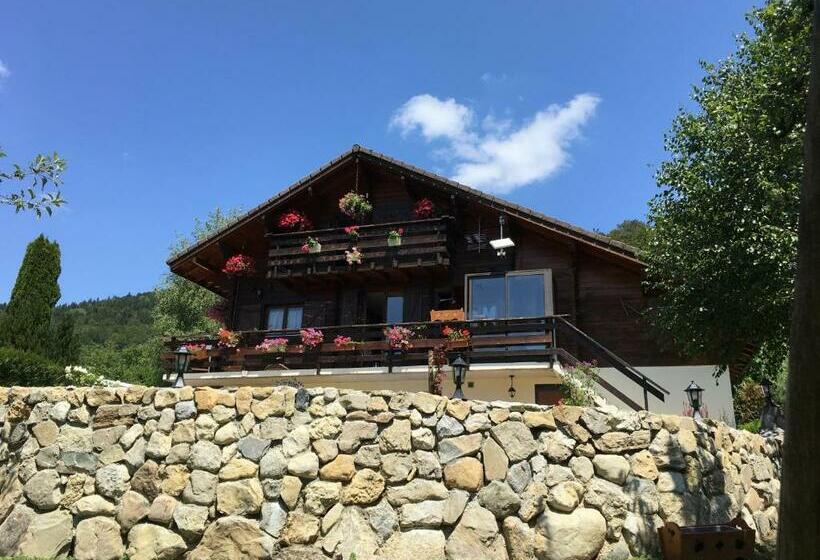 مبيت وإفطار Le Chalet De Doucy Bardet