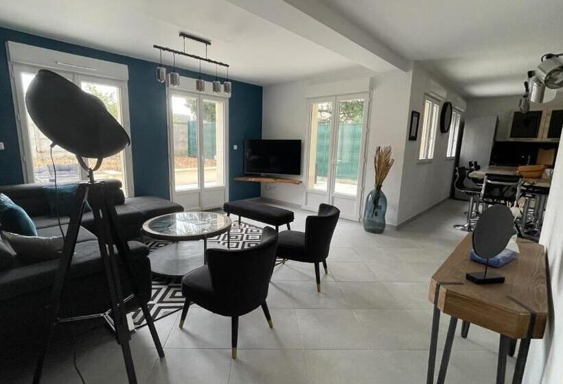 펜션 Chambre Songe Dans Maison Au Calme