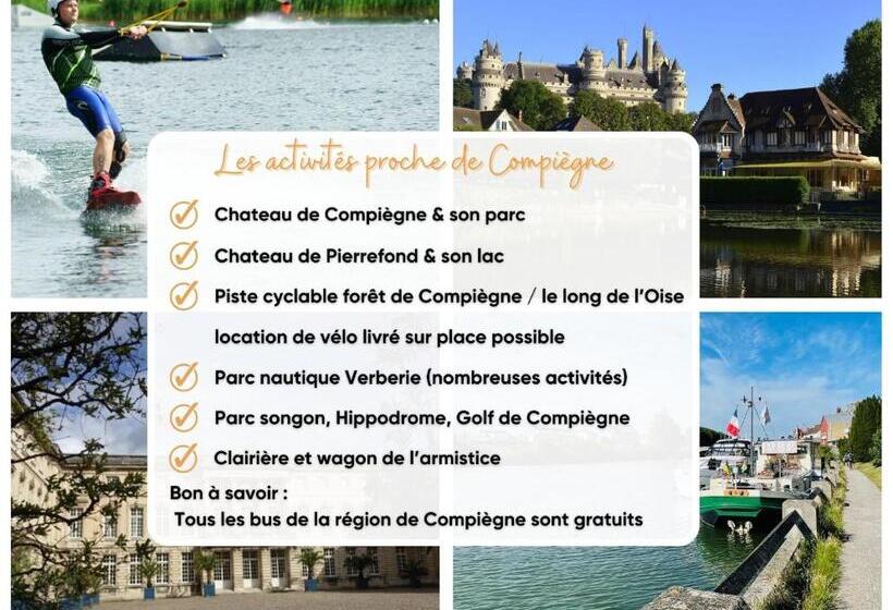 펜션 Chambre Songe Dans Maison Au Calme