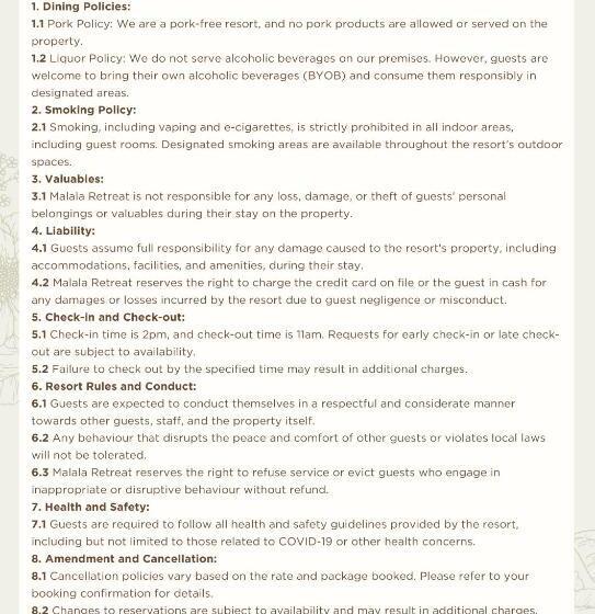 Курорт Malala Retreat