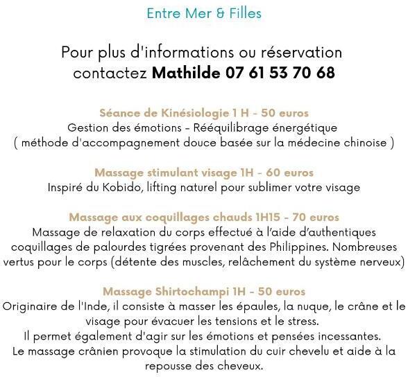 Bed and Breakfast Entre Mer & Filles