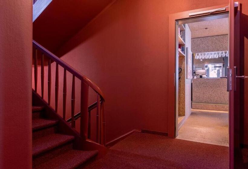 ホテル Pension Arosa   Self Check In