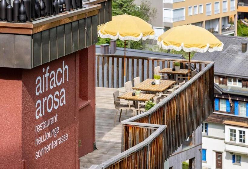 ホテル Pension Arosa   Self Check In