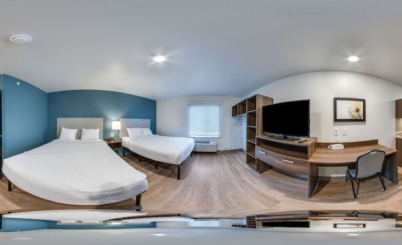 בית מלון כפרי Woodspring Suites Libertyville   Chicago