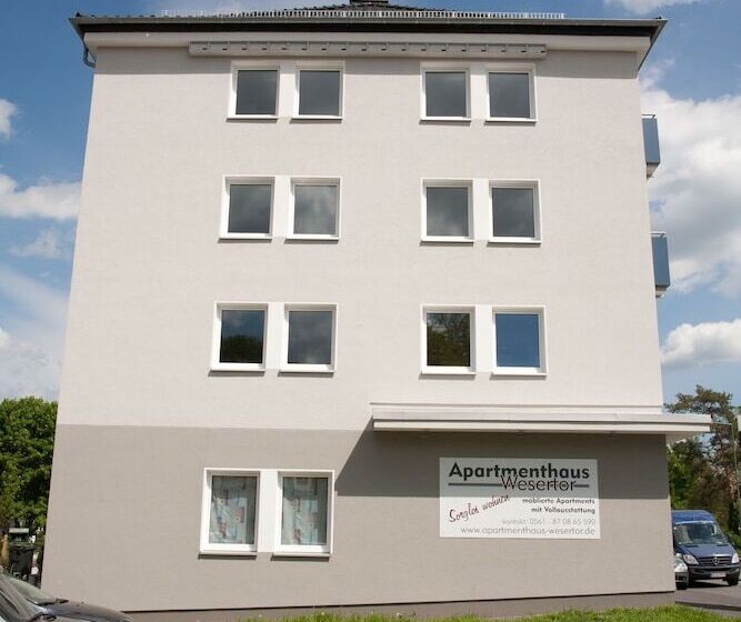 酒店 Apartmenthaus Wesertor
