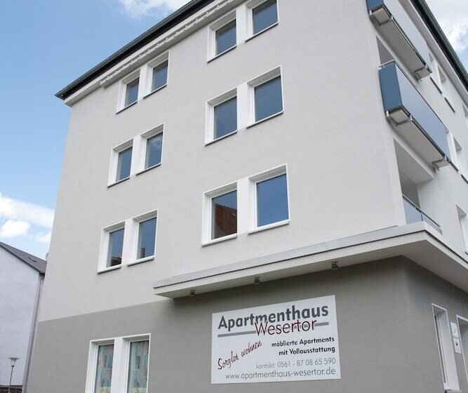 酒店 Apartmenthaus Wesertor