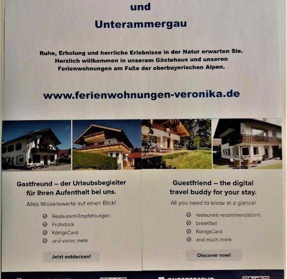 Отель Gästehaus Und Ferienwohnungen Veronika