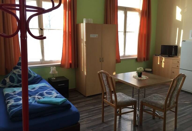 Отель Zimmerfrei Dresden Mit Bad Miniküche Self Check In 24 7