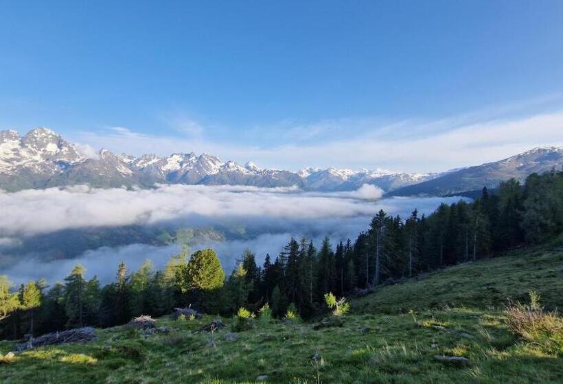 فندق صغير Almgasthaus Glocknerblick