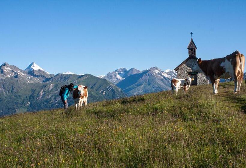 فندق صغير Almgasthaus Glocknerblick