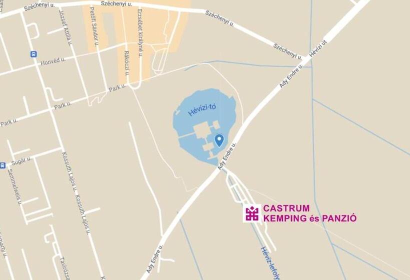 住宿加早餐  Castrum Camping & Pension