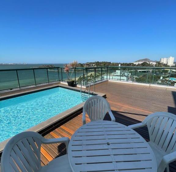 Flat Espetacular Praia De Camburi Long Stay