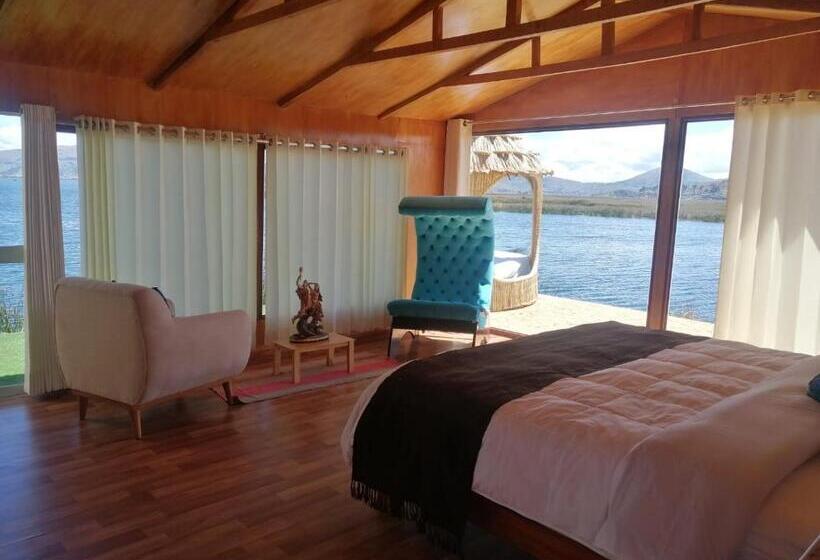 ベッドアンドブレックファースト Uros Samay Qilla Lodge