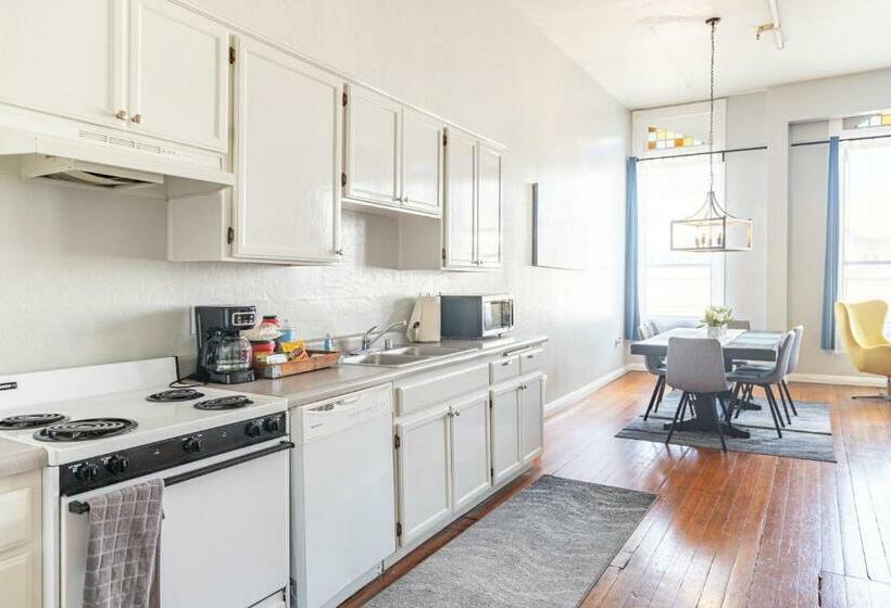 בית מלון כפרי Greely Gaslamp   Loft W Parking & 4 Beds #301