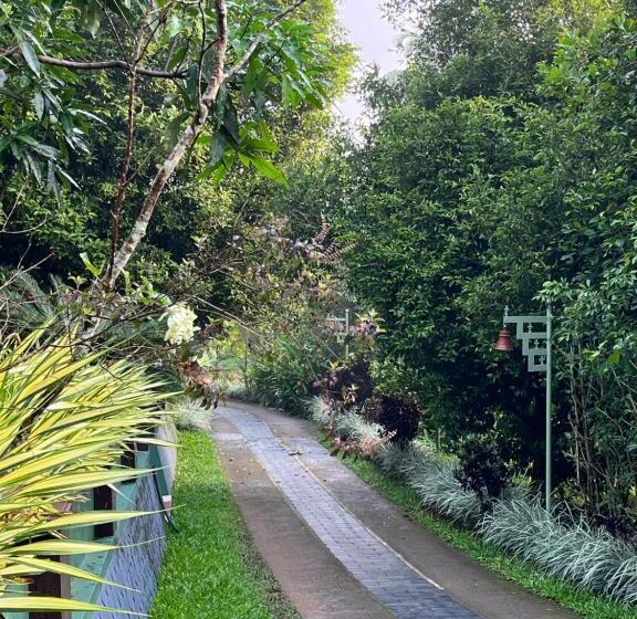 פנסיון Fab   Bamboo Hut With Open Shower