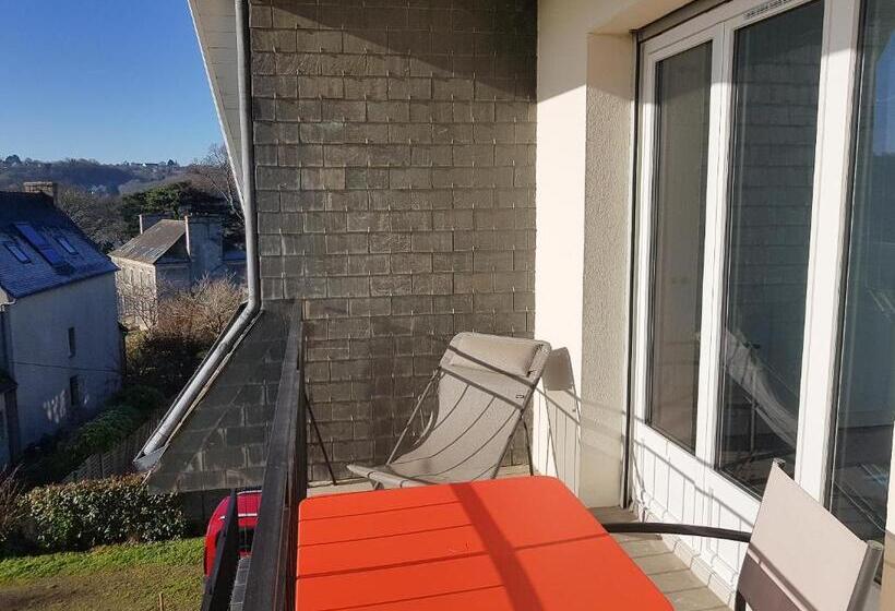 تختخواب و صبحانه Les Balcons Du Trégor